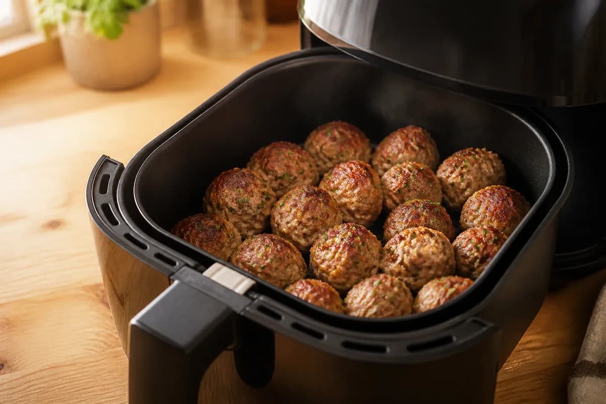 Saftige Mini-Frikadellen